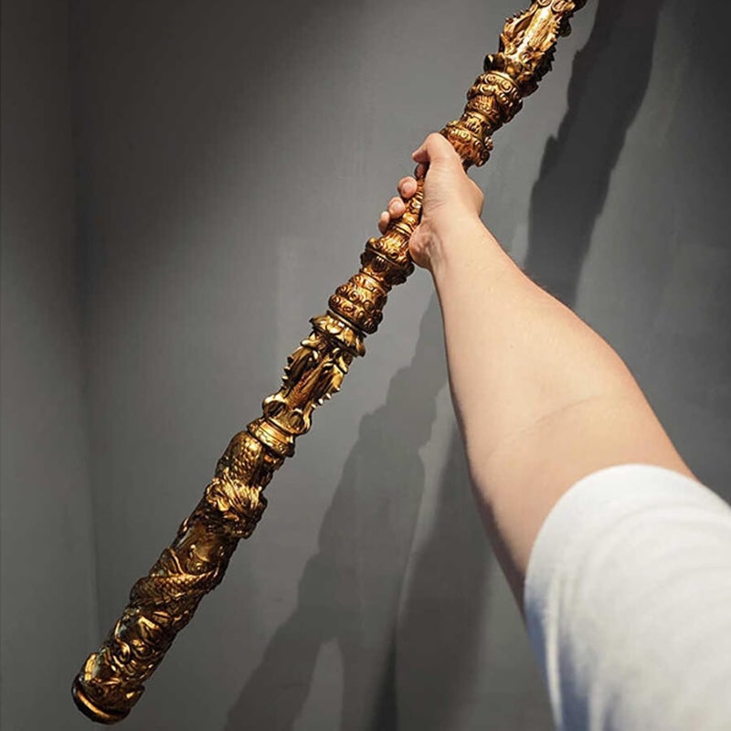 JeCgRrY Black Myth Wukong 5.6FT Monkey King Staff, Black Mythology Toy, Game Collection, Room Decoration Gift - Image 5